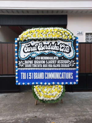 Papan Bunga Duka di Mekargalih
